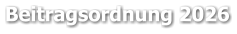 Beitragsordnung 2026