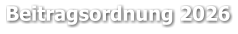 Beitragsordnung 2026